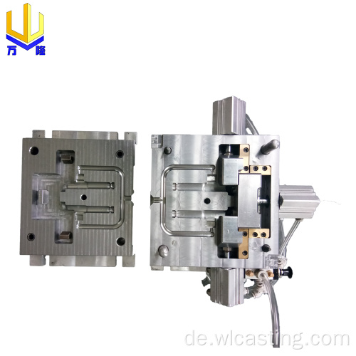 Feingussform Form für quadratischen Plattenflansch